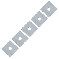 Square Plate Washer M12 50mm x 50mm Galvanised Timber Wood Fastener