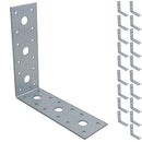 Timber Joist Angle Bracket Fastening Plate Galvanised Steel 150 x 150 x 50mm