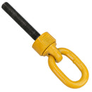 M20 x 120mm Swivel Rotating Lifting Point Eye Bolt With Ring 2.0 Ton Capacity