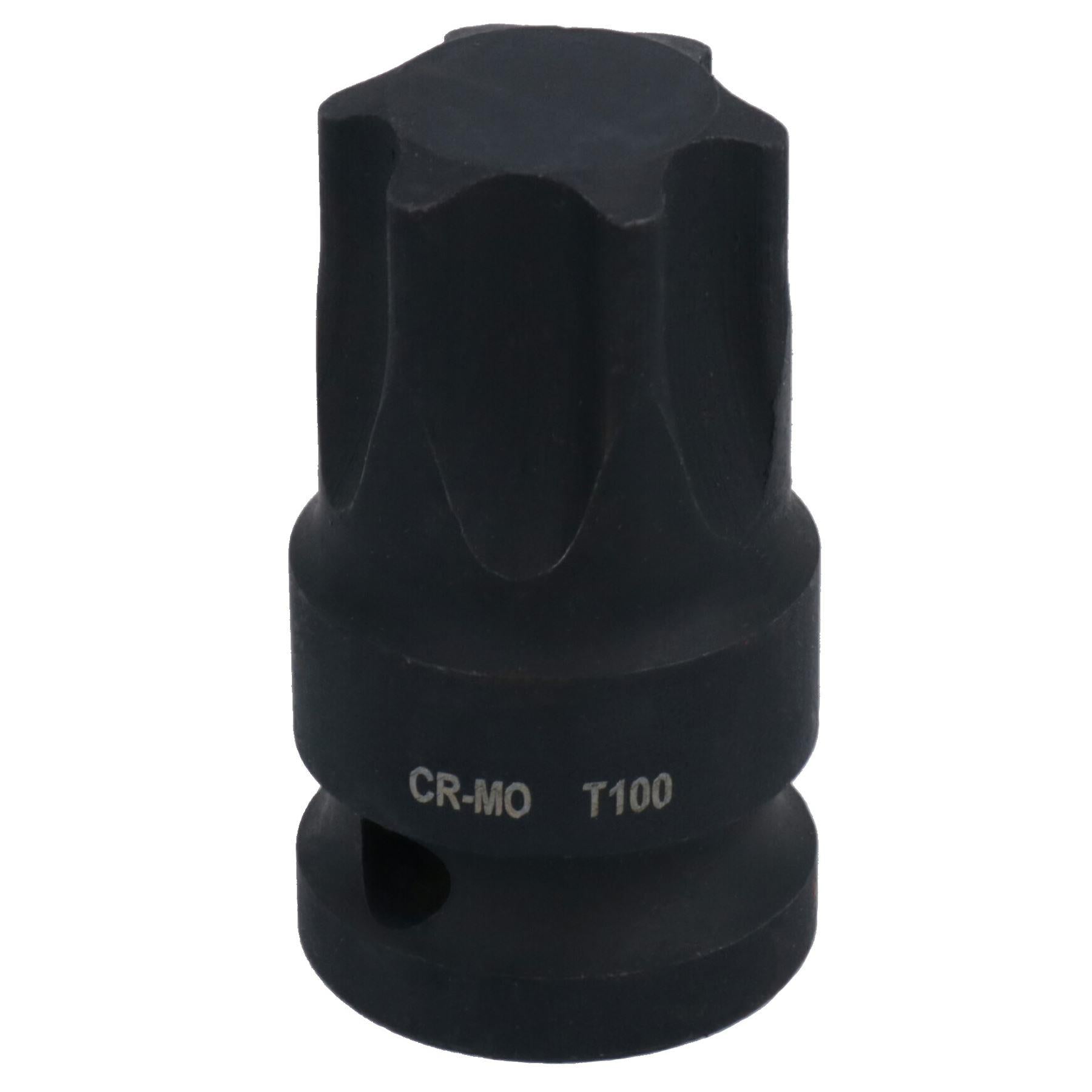 1/2in Drive Male Torx Star Impacted Impact Shallow Stubby Socket T55 – T100