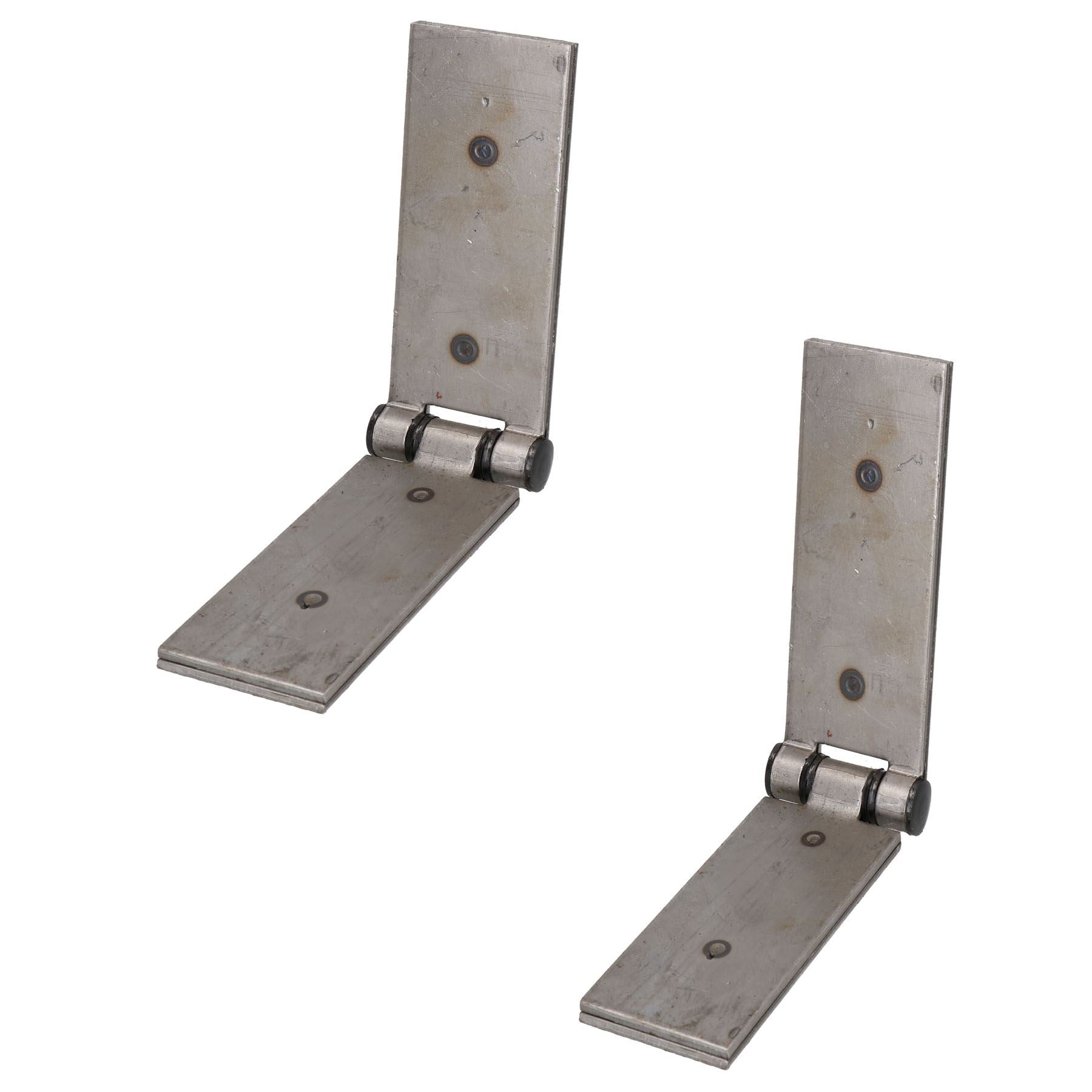 Long Weld-on Butt Hinge Heavy Duty with Bushes 240x50mm Industrial Quality