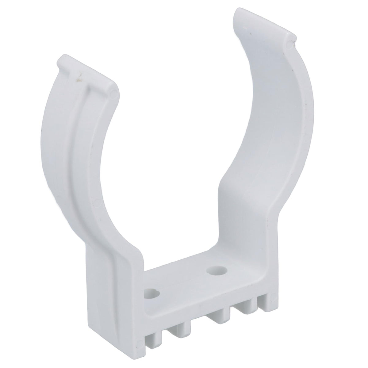 60mm Table Leg Storage Clips 2pk Polyamide Boat Motorhome Table Leg Mount
