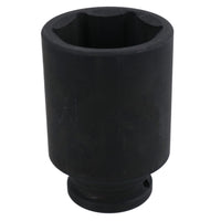 38mm 1/2in Drive Deep Metric Impact Thin Walled Socket 6 Sided Single Hex