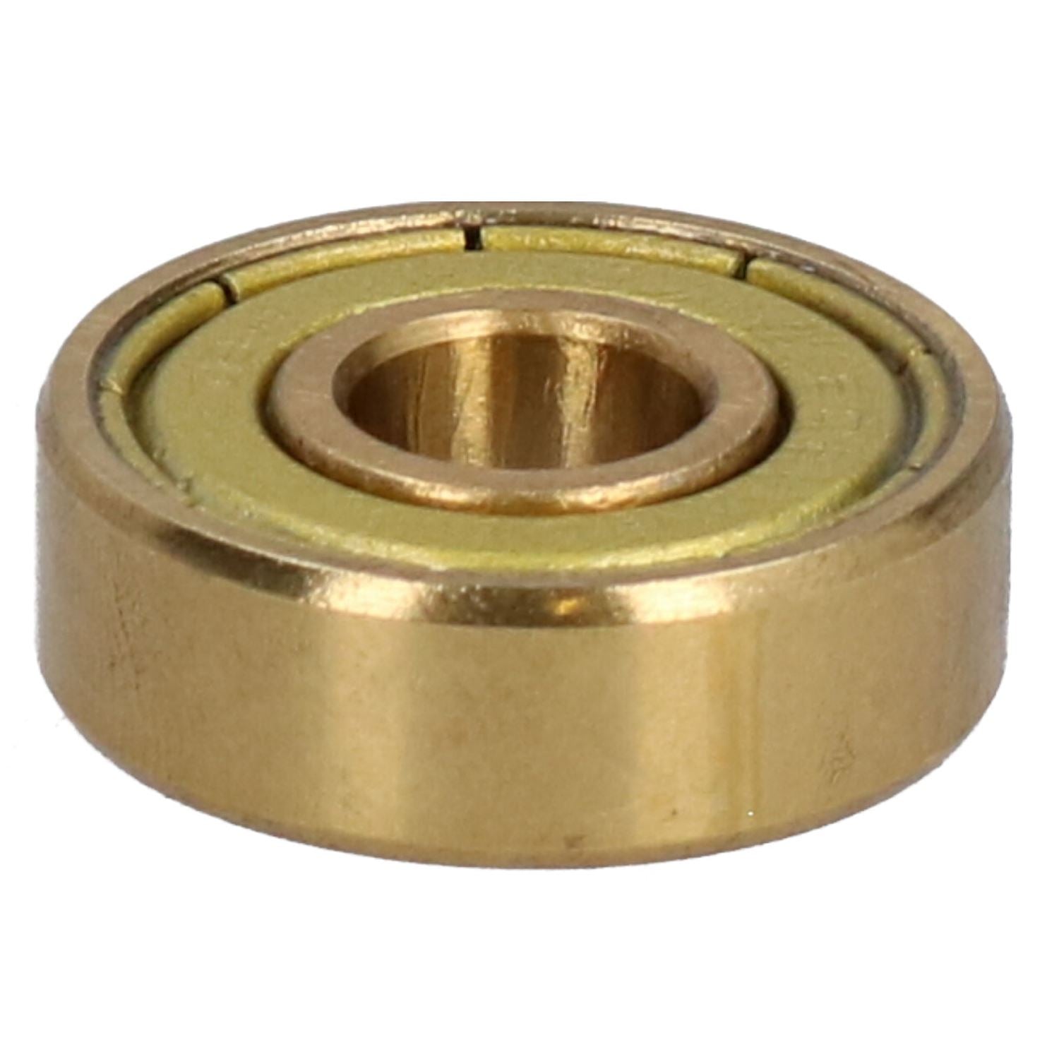 2pk Industrial Gold Bearing 608Z ID8 OD22 x W7mm ABEC 7 High Precision