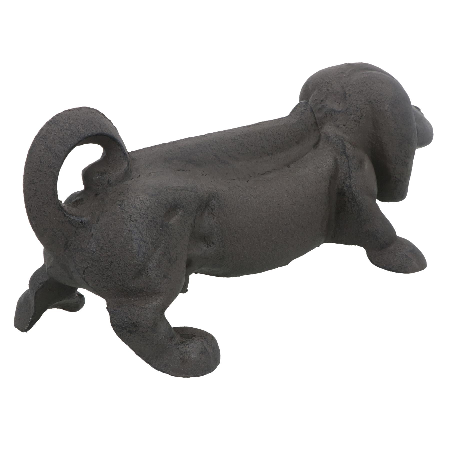 Grattoir à bottes pour teckel, butée de porte pour chien, coin en fonte pour boue, maison pour animaux