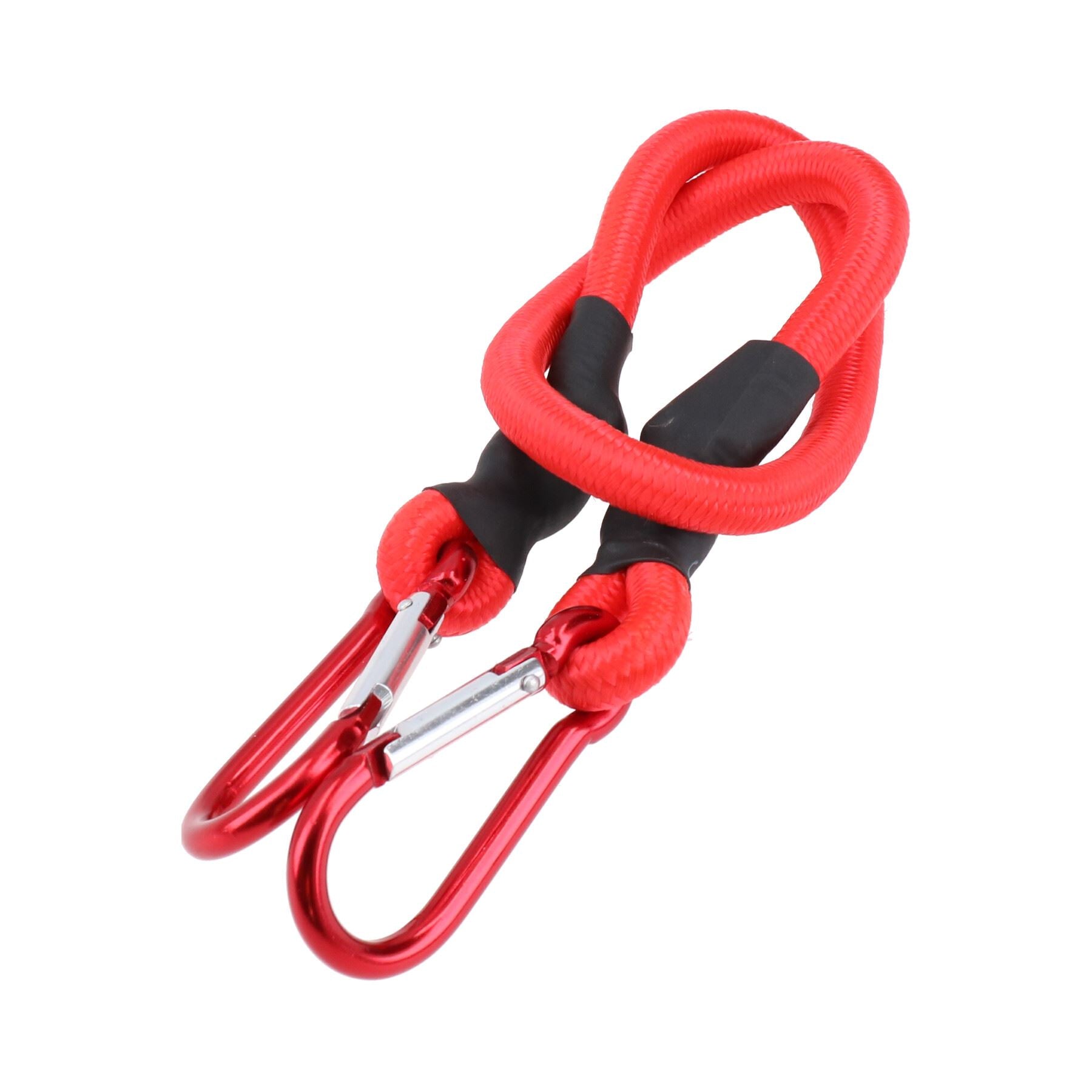 Bounage Rope 24” 60cm Bungee Rope with Carabiner Clips Cords Elastic Tie Down Faste ...