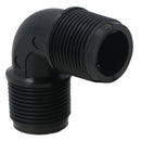 Polypropylene PP 1/2in BSP Male x Male Threaded 90° Elbow Connector