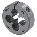 M11 x 0.75mm Metric Split Die Rethreading Thread Cutter Tungsten Steel 38mm