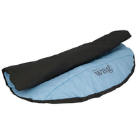 Lit de voyage pour chien Alpine - Base douce et confortable - Imperméable - 86 x 70 cm