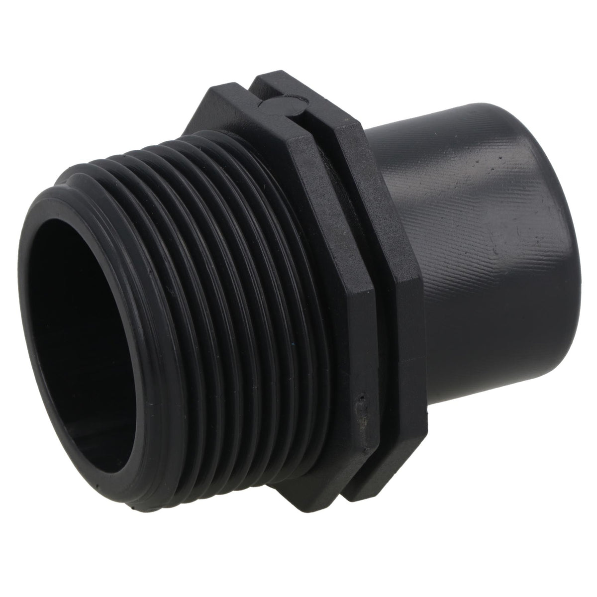 Polypropylene PP Threaded Reducing Socket Male – Female 1-1/4in – 3/4in BSP