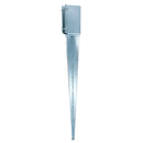 Fence Post Holder Support Drive In Spike Galvanised 75 x 75 x 750mm