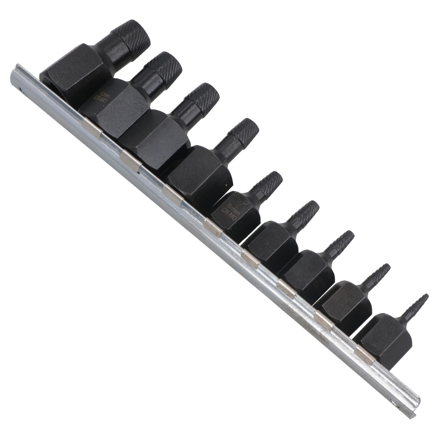 3/8" 1/2" Drive Screw Stud Spiral Extractor Remover Removal Set 2 - 14mm 9pc