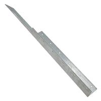Garden Triple Sleeper Corner Support Stake Spike Galvanised Steel 930mm