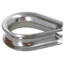 Rope Splice Thimble for 14mm Rope & Wire Spliced Boat Thimbles 316 Marine A4