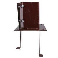 Concrete In Wooden Post Shoe Support Base Bracket Holder 100 x 100mm Decking