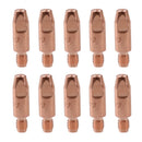 1 shroud & 10 x 0.6mm Contact Tips MIG Welding Binzel Style Euro Torch MB15