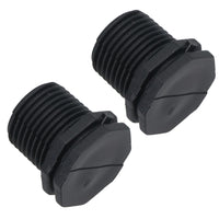 Polypropylene PP 1/2in BSP Thread Male Threaded Blanking Plug End Cap