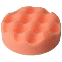 75mm Firm Dense Waffle Starting Mop Sponge for Buffing Polishing Hook + Loop