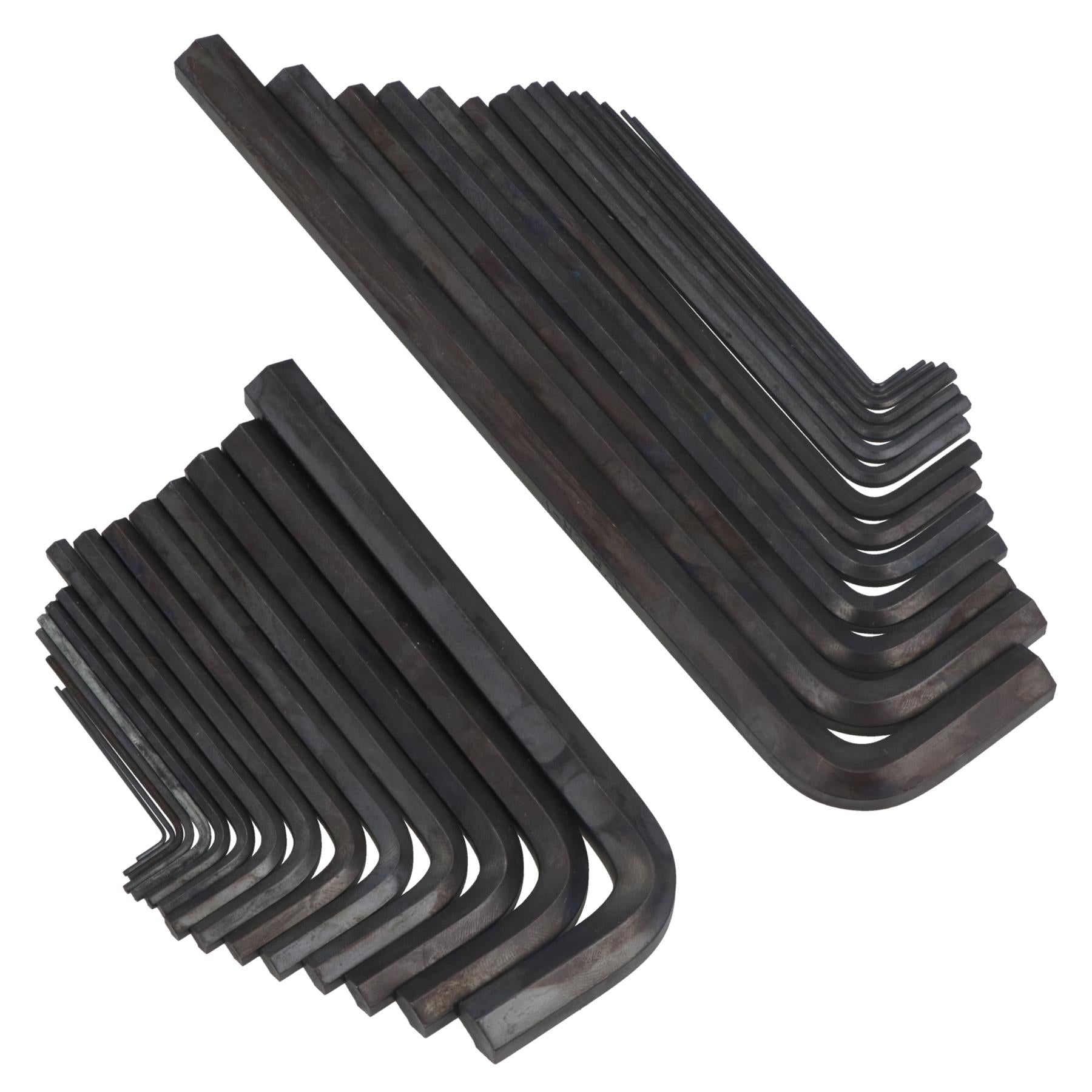 Allen / hex key 30pc set metric 0.7mm - 10mm / imperial / AF 0.028 - 3/8 LSR30