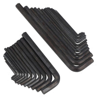 Allen / hex key 30pc set metric 0.7mm - 10mm / imperial / AF 0.028 - 3/8 LSR30