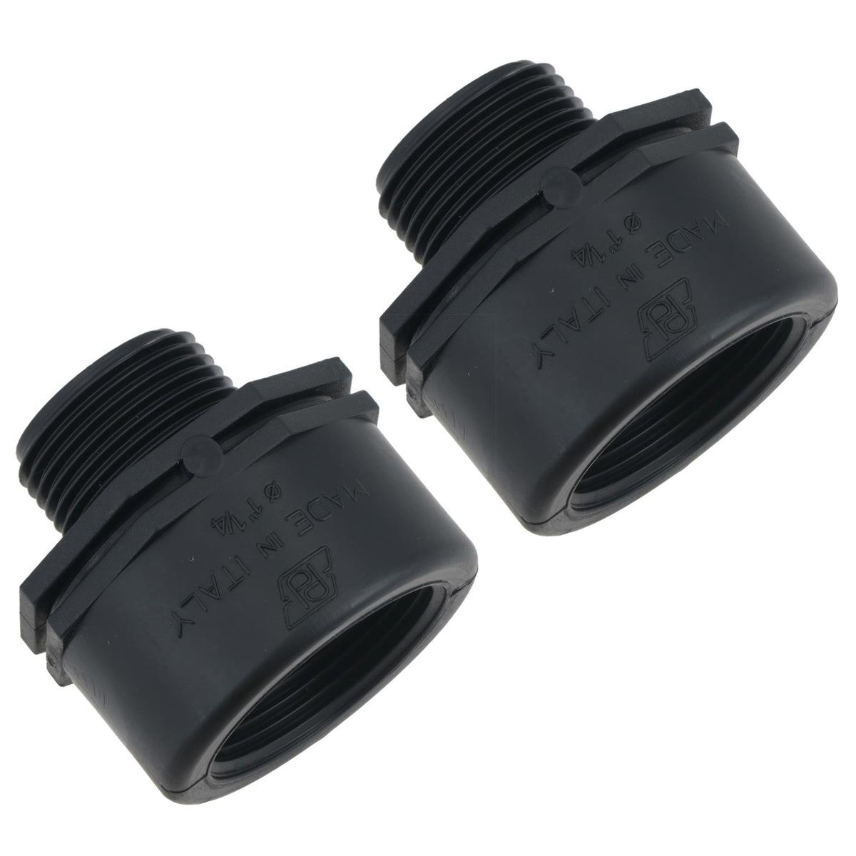 Polypropylene PP Threaded Reducing Socket Female – Male 1-1/4in – 1in BSP