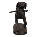 Golden Retrievor Labrador Dog Cast Iron Statue Figure Trophy Fireplace Ornament