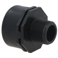 Polypropylene PP Threaded Reducing Socket Female – Male 1in – 3/4in BSP