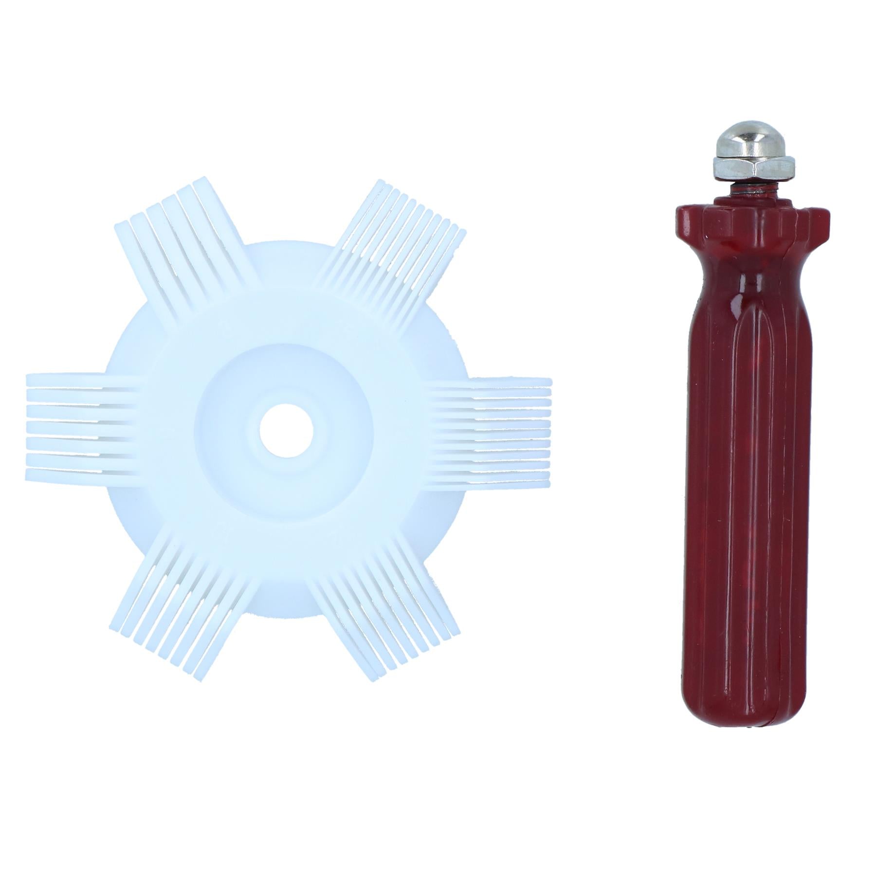 Outil de nettoyage de peigne de redresseur d'ailettes de radiateur de condenseur refroidisseur intermédiaire refroidisseur d'huile