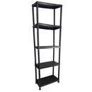 Heavy Duty 5 Tier Plastic Shelving Shelf Unit Home Office Storage 171 x 61 x 30cm