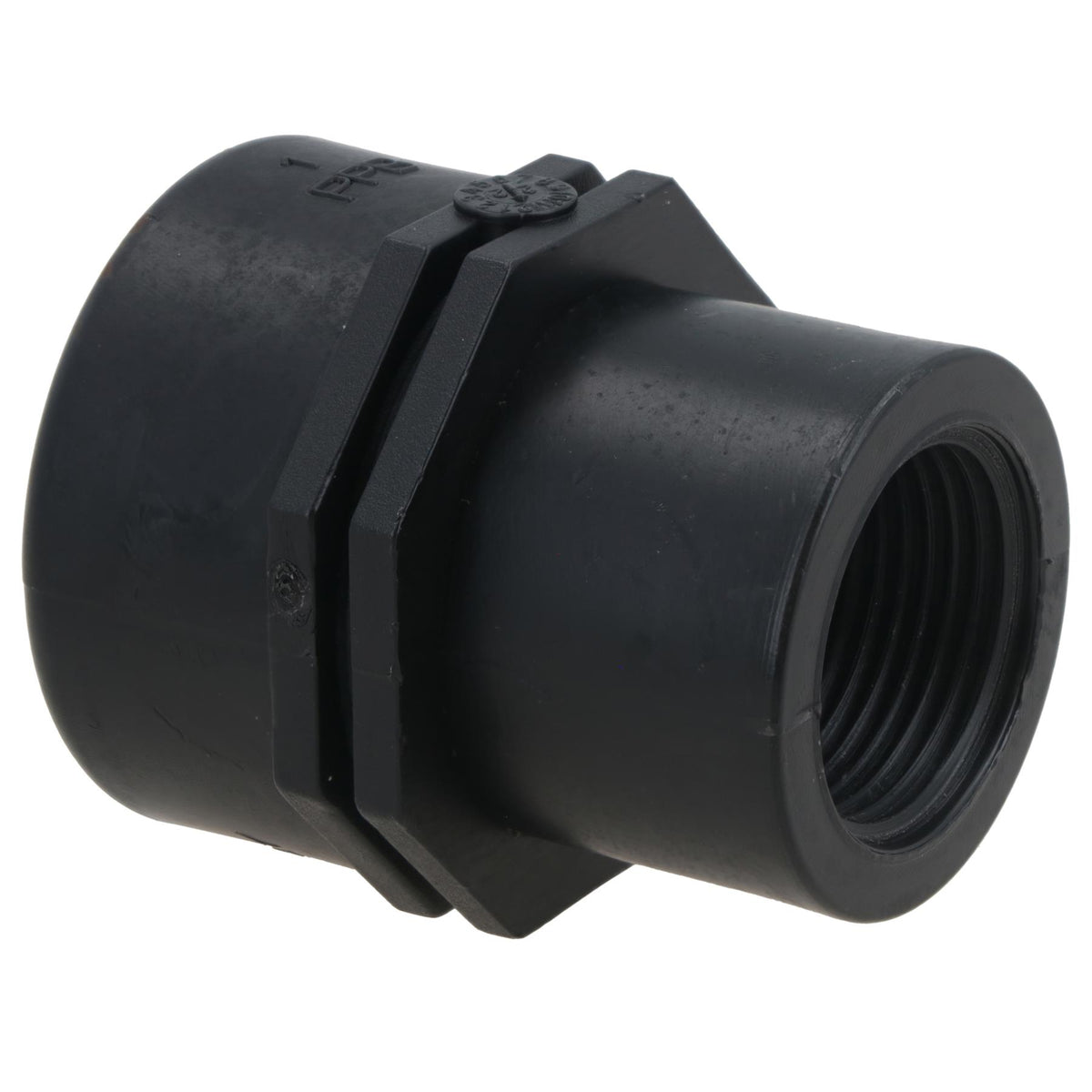 Polypropylene PP Female Threaded Pipe Reducing Socket 1in – 3/4in BSP