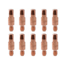 1.0mm Mig Welding Welder Round Contact Tips for MB25 MB36 Euro Torches 10pk
