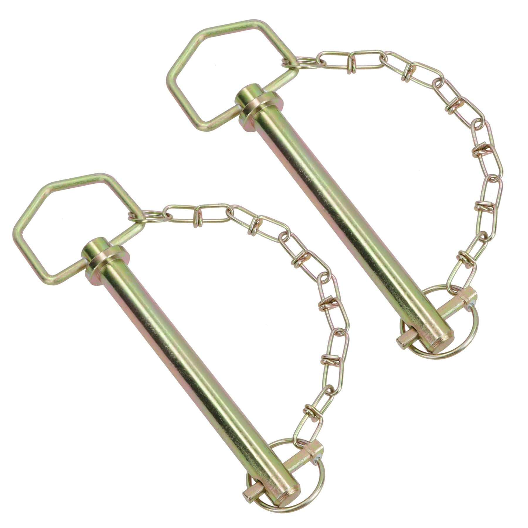 19mm (3/4in.) x 162mm Trailer Towing Hitch Pin For Tow Ball Pin Couplings 2pc