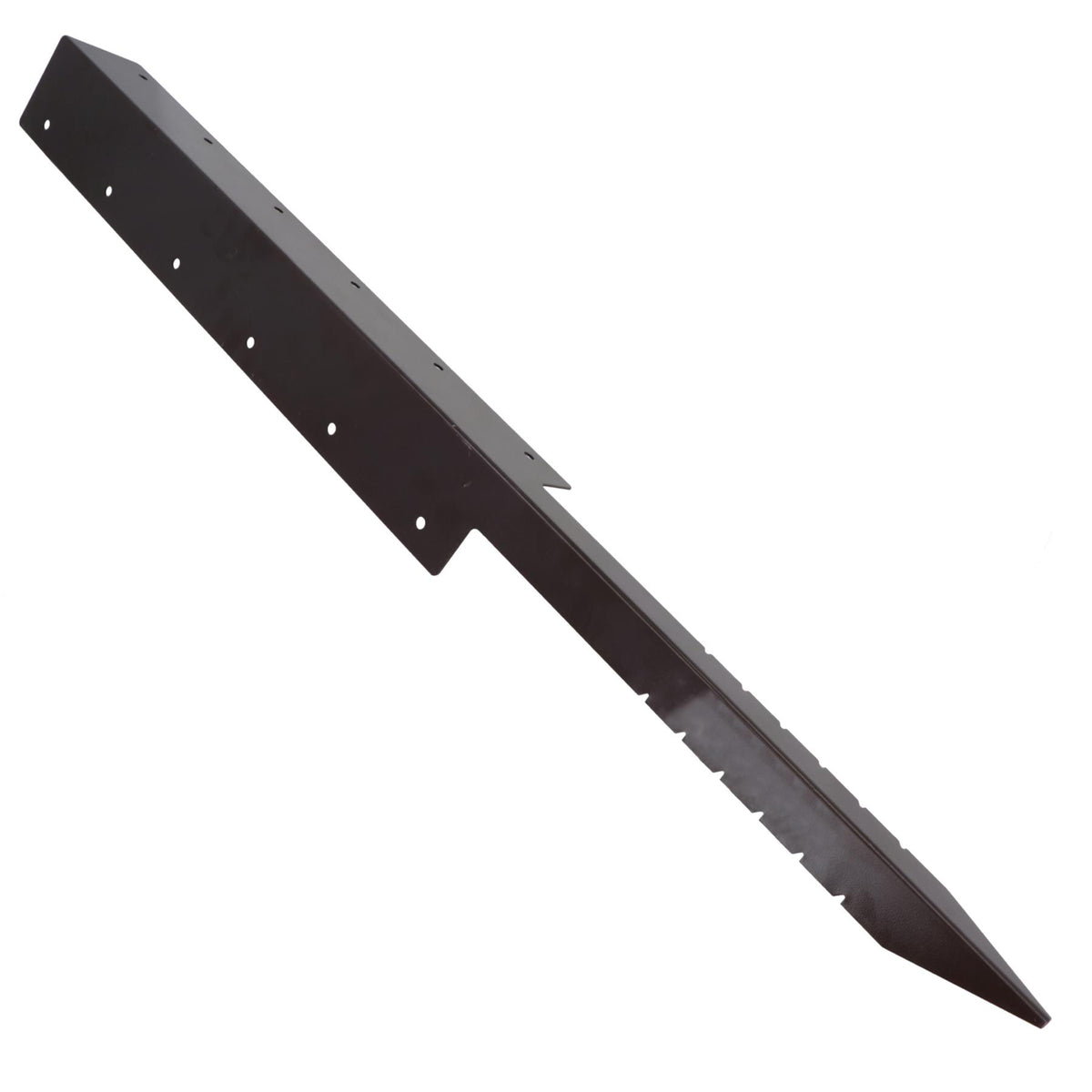 Garden Triple Sleeper Corner Support Stake Spike Fastener Brown 930mm