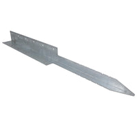 Garden Triple Sleeper Corner Support Stake Spike Galvanised Steel 930mm