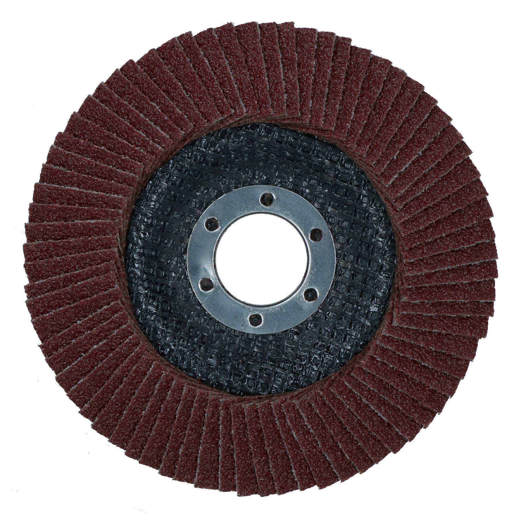 20 x Flap Discs 40 Grit Angle Grinder 4.5" (115mm) Flat Sanding Grinding TE230