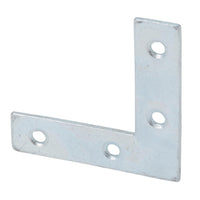 Corner Mending Plates Flat L Shape Fixing Brackets 50mm x 50mm x 10mm