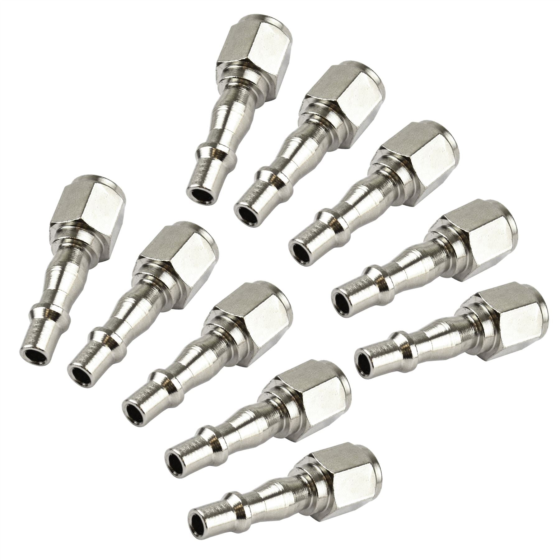 12pc Airline Air Line Quick Release Compressor Fittings with 1/4 BSP Attachments