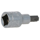 Douille étoile mâle Torx T50, entraînement 1/2", standard, interne, acier au chrome vanadium