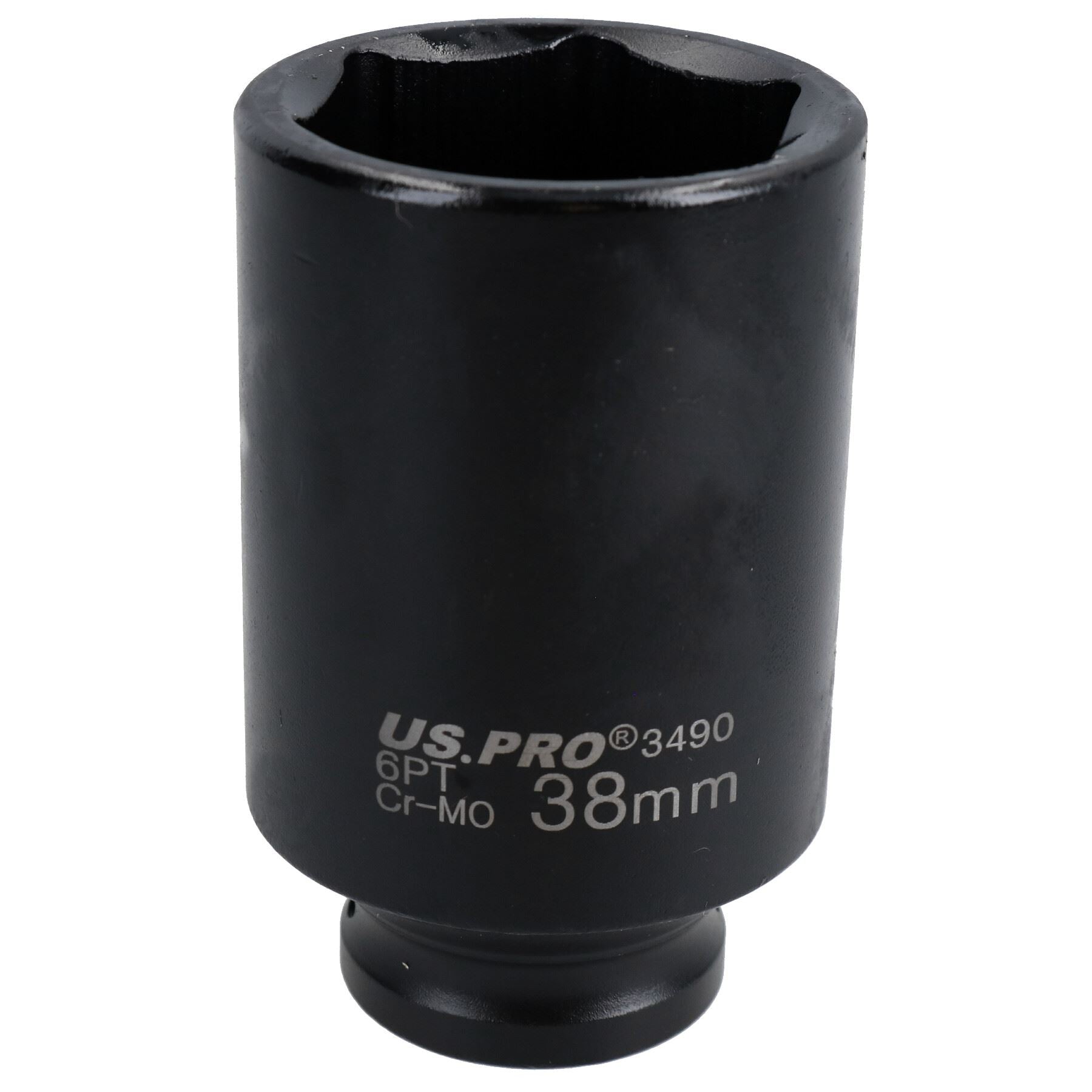 38mm Metric 1/2” Drive Deep Rear Hub Axle Nut Socket 6 Sided Single-Hex