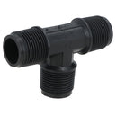 Polypropylene PP 1/2in BSP Male Threaded 90° Tee Piece Equal Tees