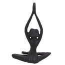 Sitzender Yoga-Frosch, Kröte, Zen-Ornament, Statue, meditierend, Garten, Haus-Dekor