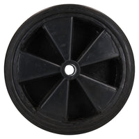 Trailer Replacement Jockey Wheel Tyre Solid Rubber 210mm Width 20.5mm Centre