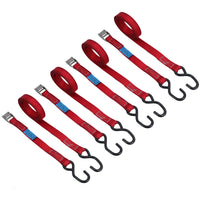 Cam Buckle Strap Stainless Steel 3.7m Tie Luggage Straps S Hooks