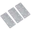 Small Internal Sleeper Straight Support Plate 85mm x 170mm Stainless Steel