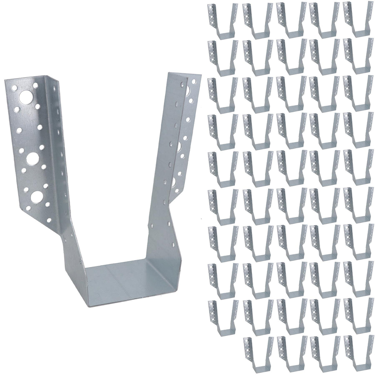 Multi Truss Hanger Joist Support Fixings 91mm (W) x 204mm (L) Galvanised