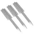 Garden Double Sleeper Straight Support Spike Stake Stainless Steel 670mm