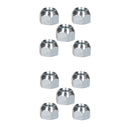 Pack of 10 M12 x 1.5 Conical Wheel Nuts Nut For Trailer Suspension Hubs Trailer