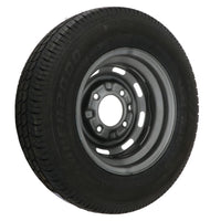 Trailer Wheel & Tyre 175R13 4 Stud 5.5in PCD 95mm Centre Hole 139.7mm PCD