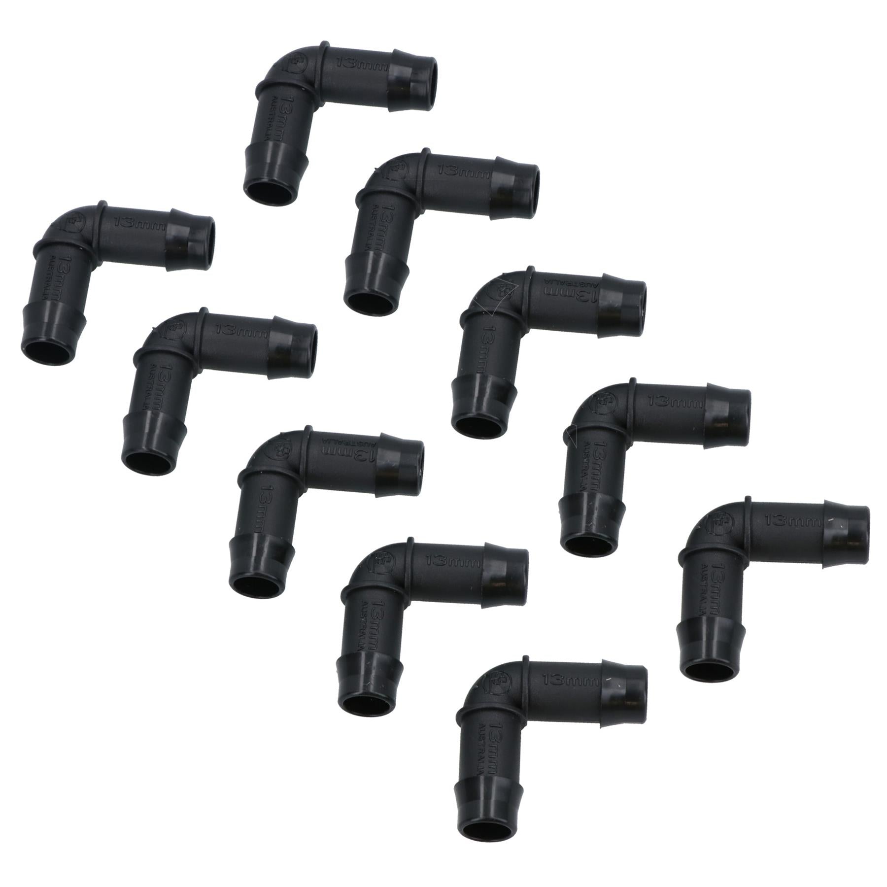 Hozelock 90 Degree Elbow Connectors for 13mm Micro Irrigation Watering Pipe