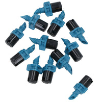 Strip Micro Sprinkler Jets 20 degree Watering Sprayers 4 + 13mm Pipe 12pc